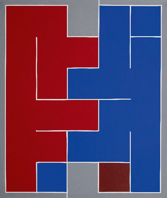 Berg S.R. van den | Forma, olieverf op doek 130,0 x 108,7 cm, op spieraam gedateerd '93