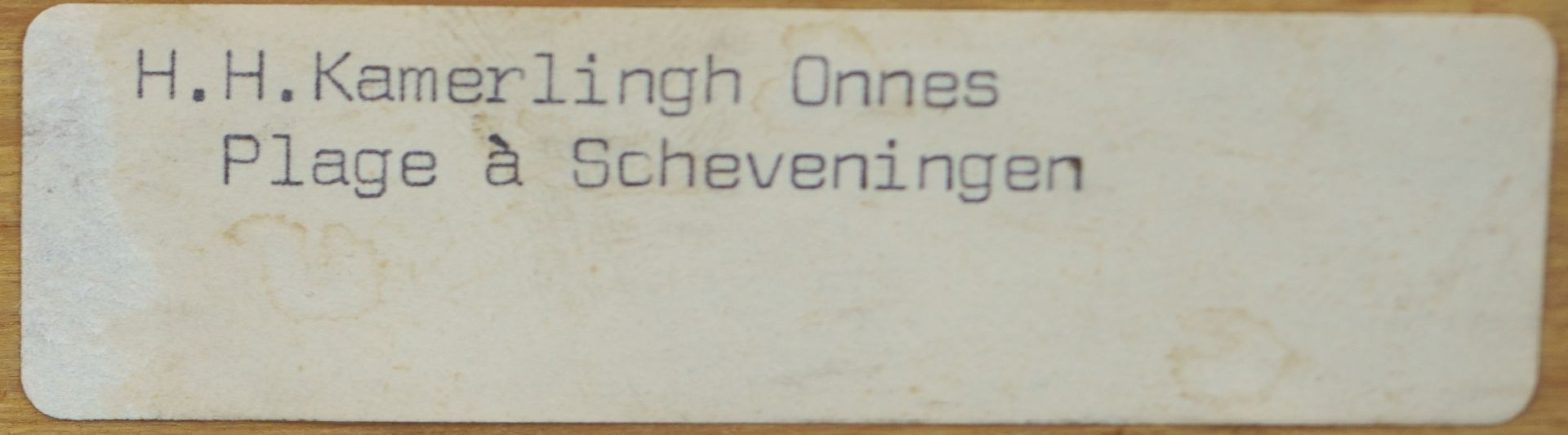 Harm Kamerlingh Onnes Gemälde zum Verkauf Spazieren mit dem Hund in