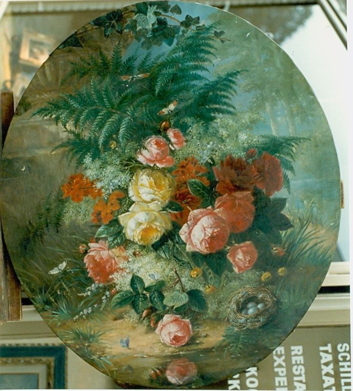 Huygens F.J.  | 'François' Joseph Huygens, A colourful bouquet, Öl auf Leinwand 85,0 x 72,5 cm