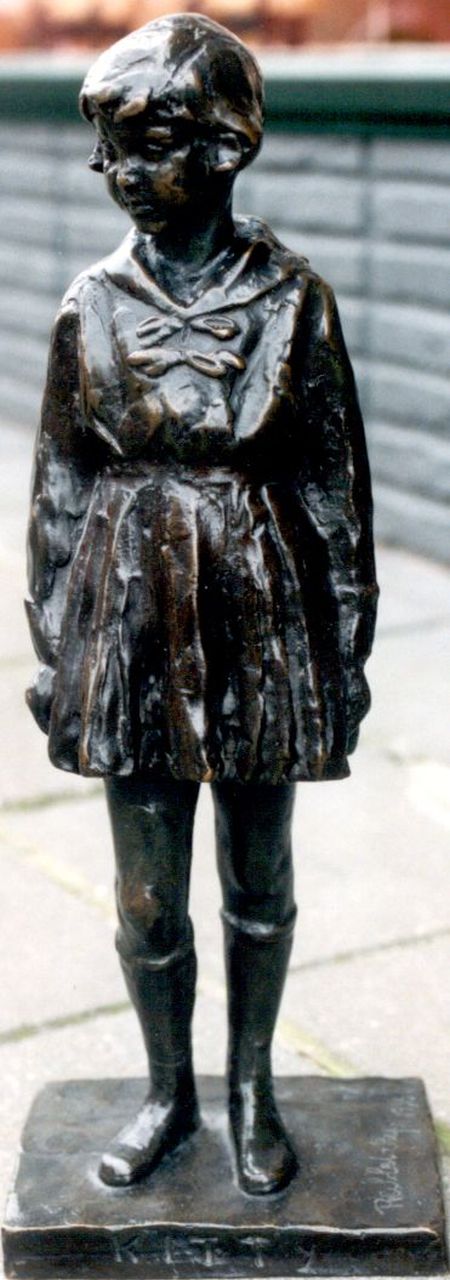 Rubletski R.Y.  | Rubletski, Kitty, Bronze 48,0 cm, Unterzeichnet auf der Basis und datiert 1936
