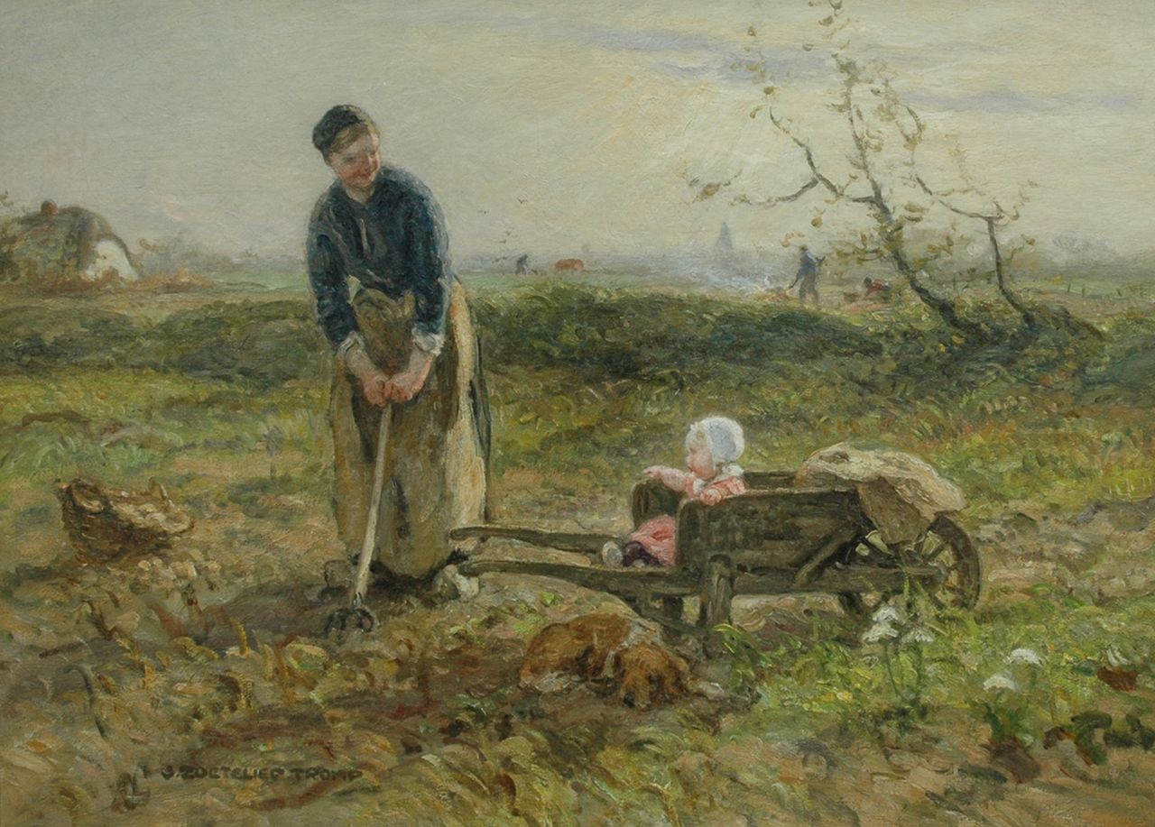 Zoetelief Tromp J.  | Johannes 'Jan' Zoetelief Tromp, Katwijk, Holland, Öl auf Leinwand 68,5 x 94,6 cm, signed l.l. und painted ca. 1936
