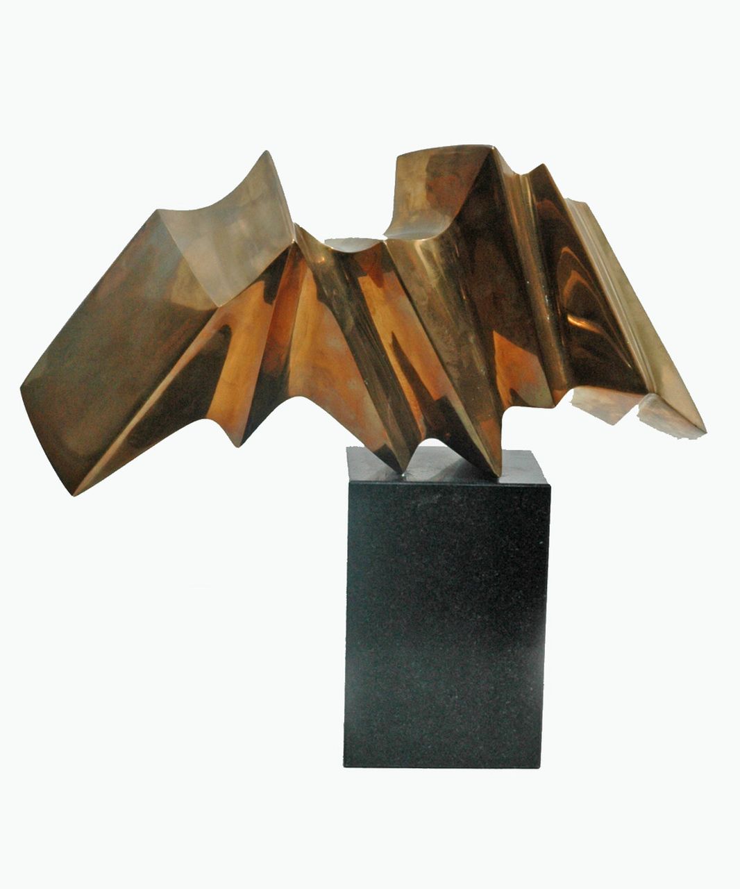Killaars P.W.  | Peter Wilhelmus 'Piet' Killaars, The wave, Bronze 38,0 x 43,0 cm, dated ca. 1970