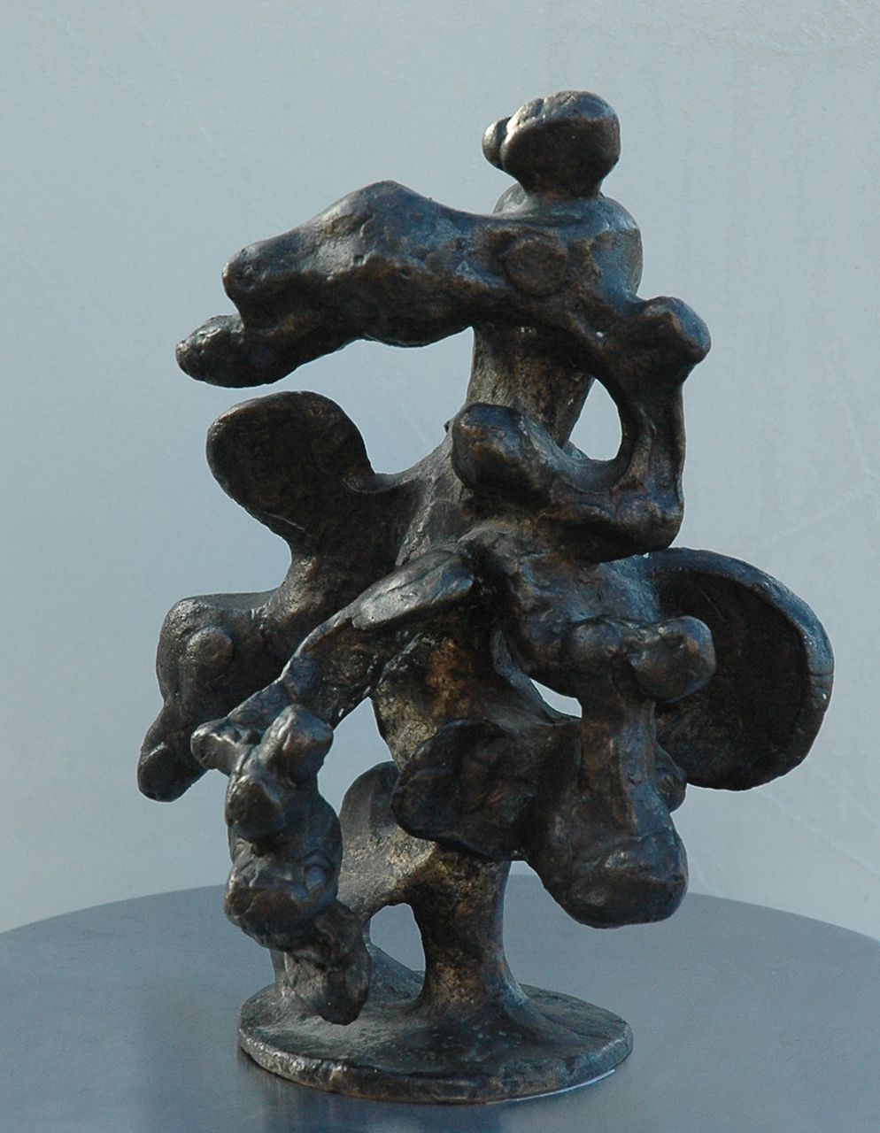 Jonk N.  | Nicolaas 'Nic' Jonk, Aurora, Bronze 21,0 x 16,5 cm, signed signed on the base und dated '73