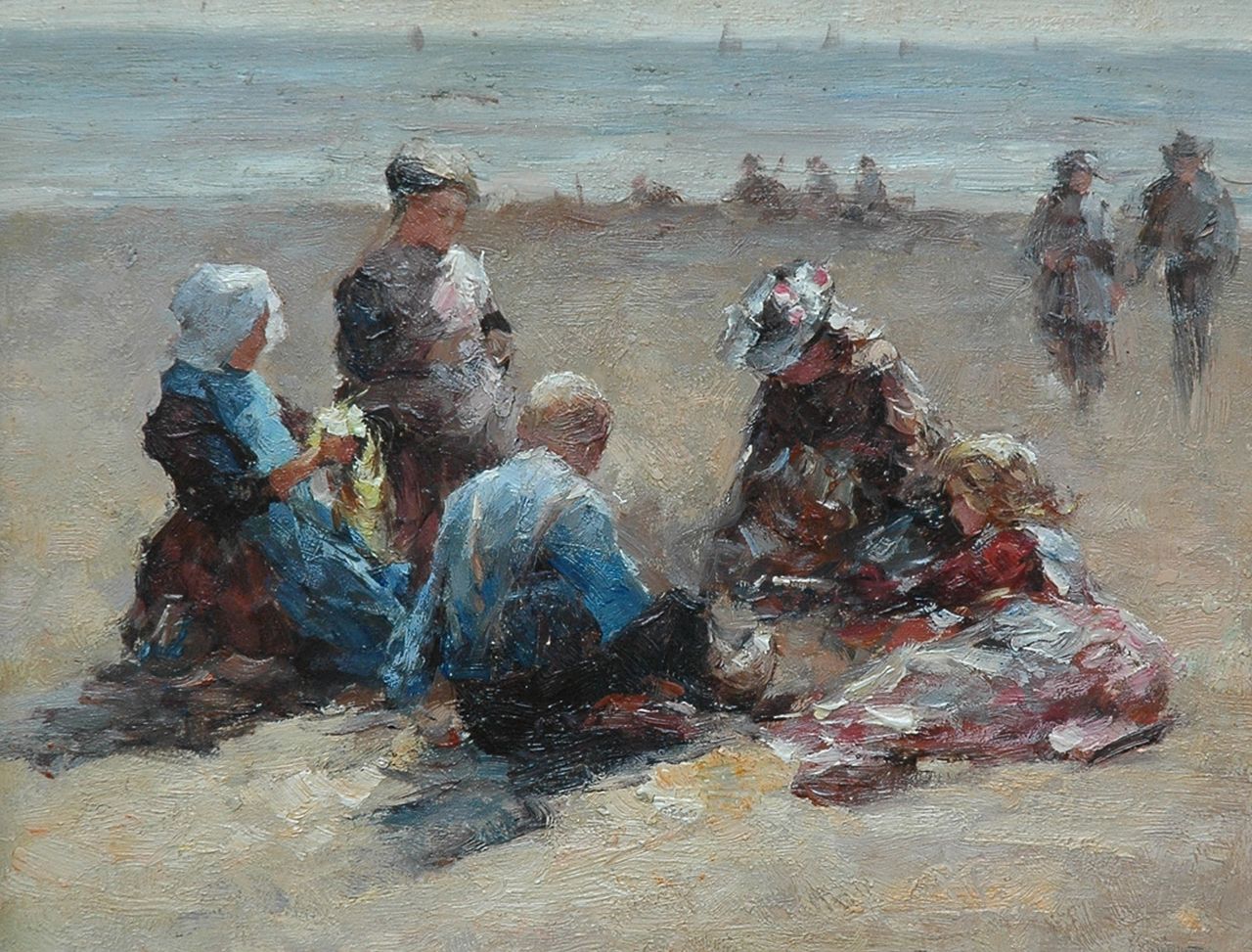 Pieters E. | Evert Pieters | Gemälde zum Verkauf angeboten | Kinder auf dem Strand,, Öl auf Holz 20,1 x 25,2 cm Pieters E. | Evert Pieters | Gemälde zum Verkauf angeboten | Kinder auf dem Strand,, Öl auf Holz 20,1 x 25,2 cm