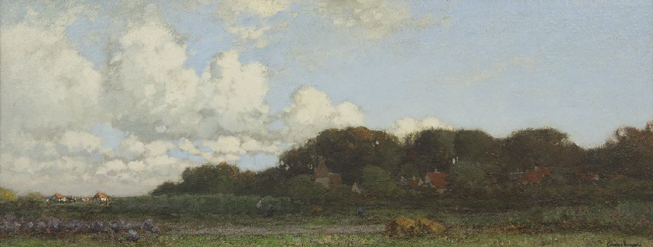 Kuijpers C.  | Cornelis Kuijpers, Landschaft bei Heelsum, Öl auf Leinwand 51,0 x 132,0 cm, Unterzeichnet r.u.
