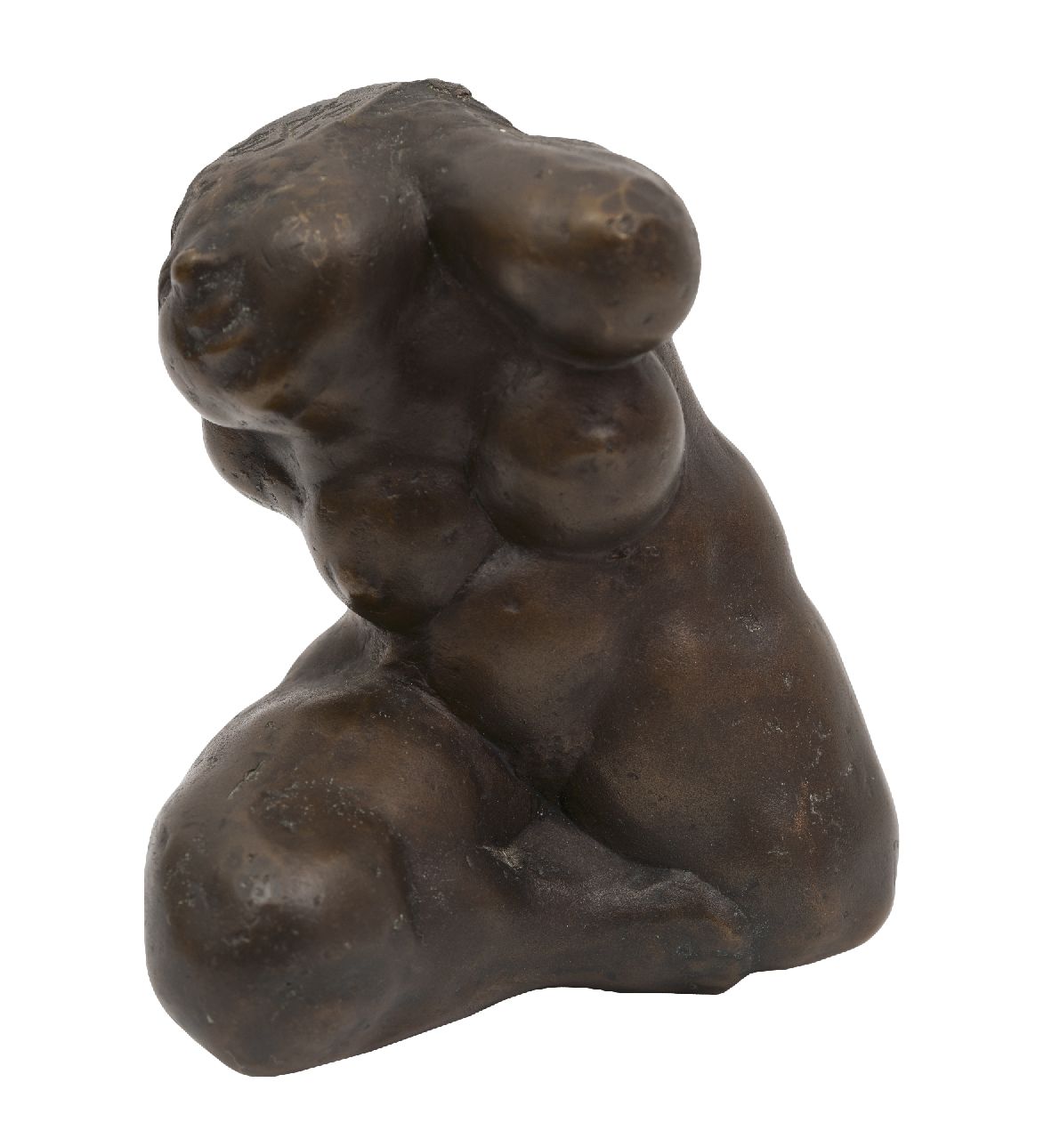 Schwaiger R.  | Rudolf Schwaiger, Eva, Bronze 11,5 x 10,5 cm, Unterzeichnet auf dem Kopf und datiert 1976
