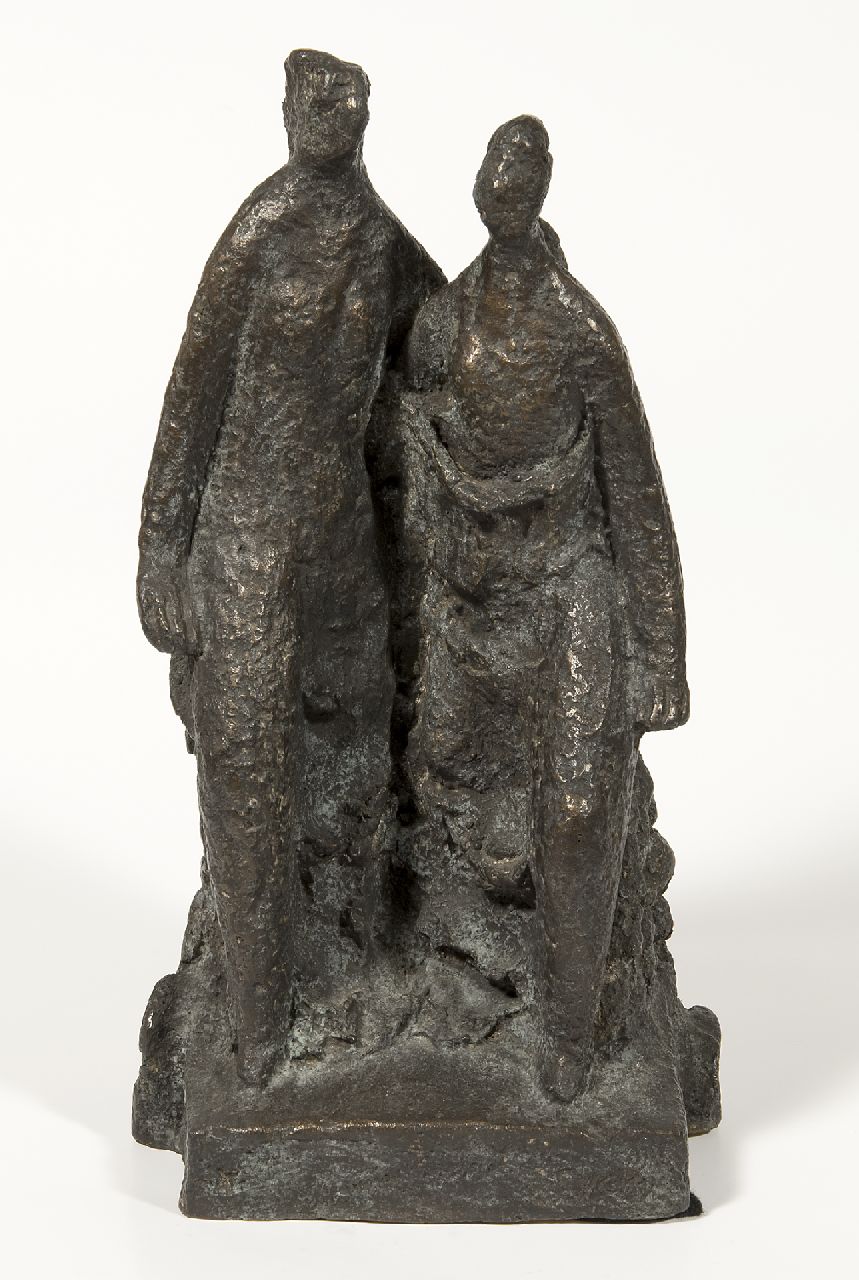 Eyck Ch.H.  | 'Charles' Hubert Eyck, x, Bronze 33,0 x 18,0 cm, Unterzeichnet auf der Basis und datiert 1962