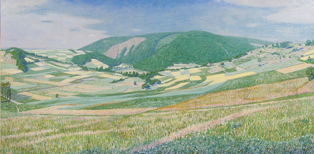 Hart Nibbrig F.  | Ferdinand Hart Nibbrig, Landschaft In der Eifel, Öl auf Leinwand 60,4 x 120,5 cm, Unterzeichnet u.r. und zu datieren um 1906-1909