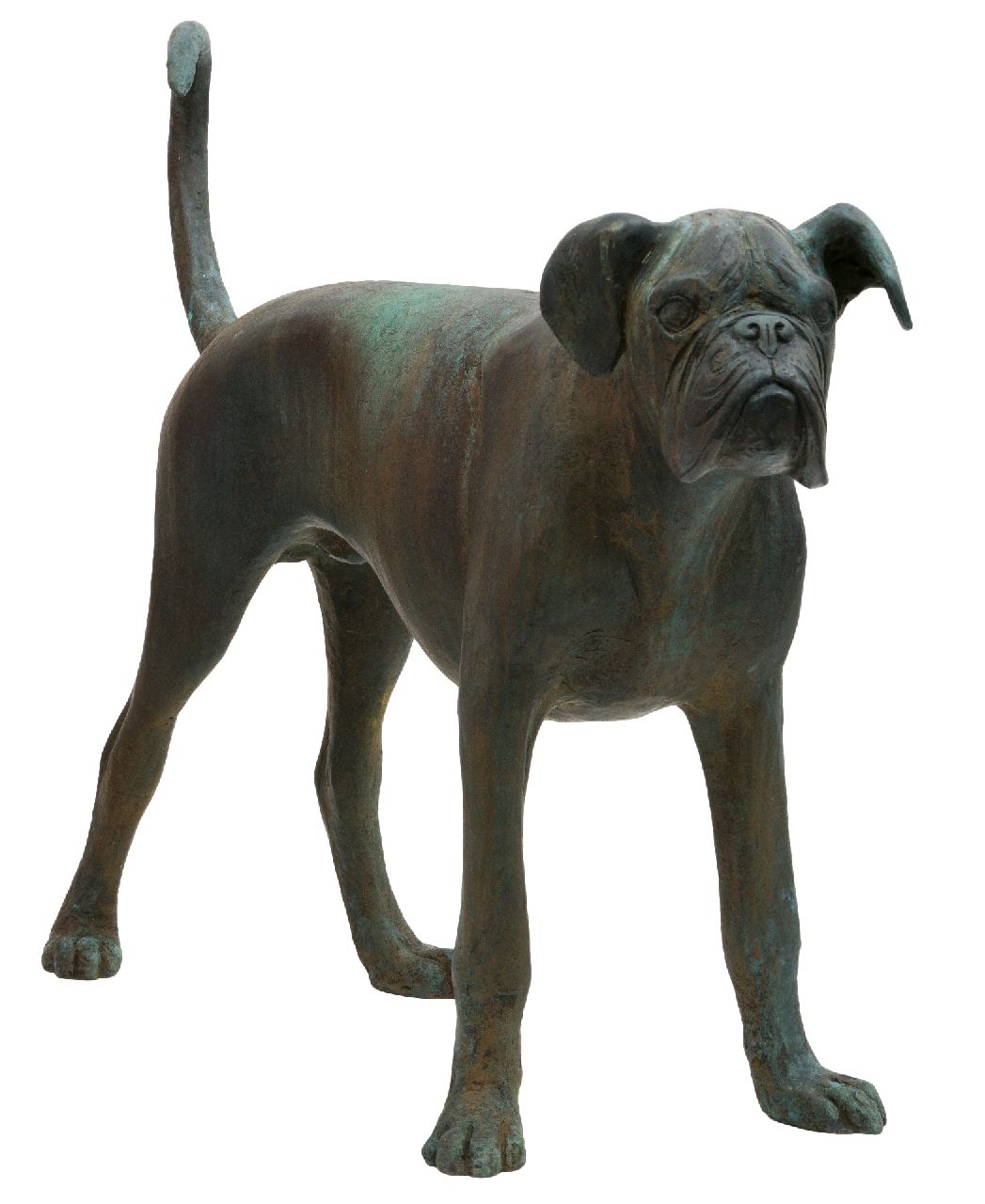 Hetty Heyster | Der Junge Boxer, Bronze, 50,0 x 75,0 cm, zu datieren um 1995