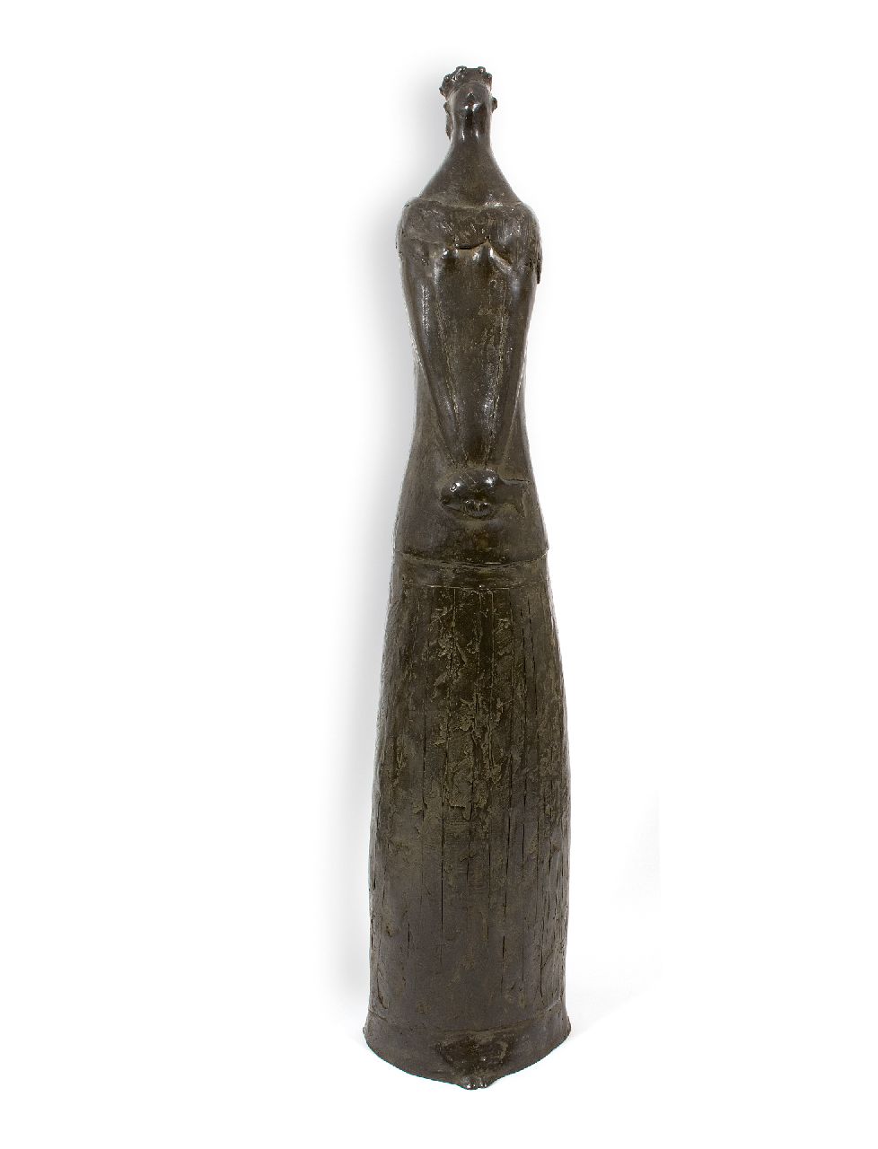Hemert E. van | Evert van Hemert, Der Ruhm des Zaubers II, Bronze 110,0 cm, signed on the base und zu datieren 2014