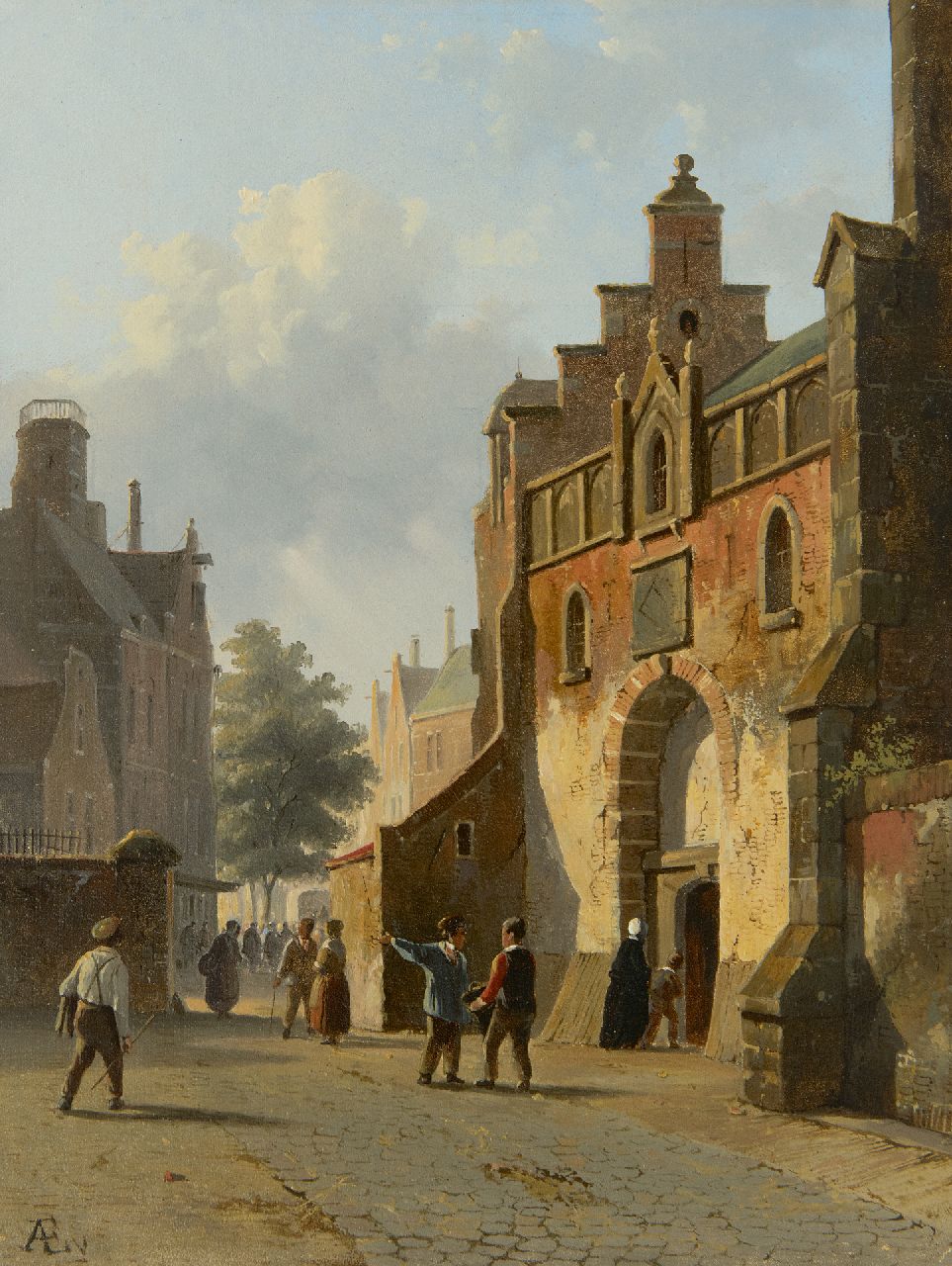 Eversen A. | Adrianus Eversen, x, Öl auf Holz 31,0 x 24,0 cm, Unterzeichnet u.l. Eversen A. | Adrianus Eversen, x, Öl auf Holz 31,0 x 24,0 cm, Unterzeichnet u.l.
