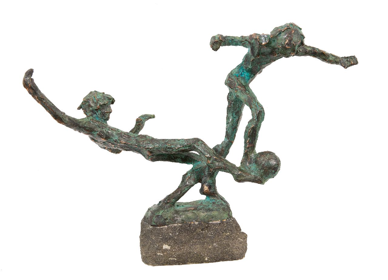 Bakker W.F.  | Willem Frederik 'Jits' Bakker | Skulpturen und Objekte zum Verkauf angeboten | x, Bronze 31,0 x 48,5 cm