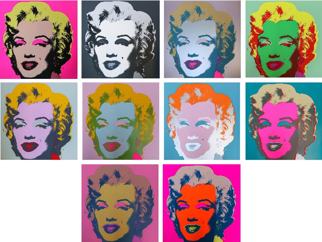 Naar Andy Warhol   | Naar Andy Warhol, Marilyn Monroe, Siebdruck auf Papier 91,4 x 91,4 cm, zu datieren 1970er Jahren