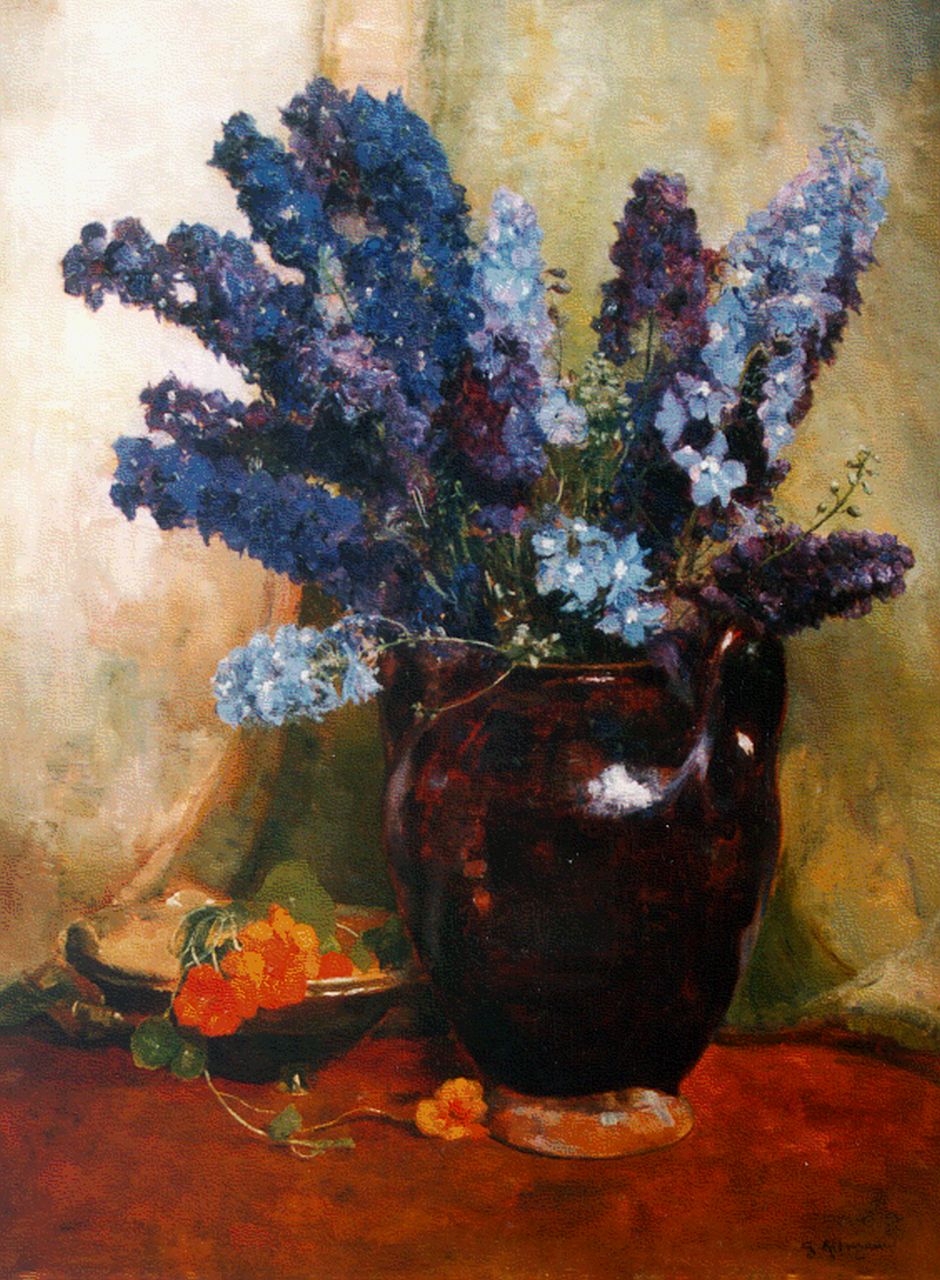 Altmann G.  | Gerard Altmann, A flower still life, Öl auf Leinwand 80,0 x 60,1 cm, signed l.r.