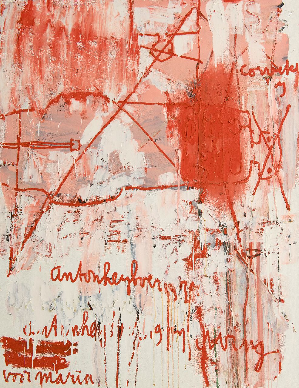 Heyboer A.  | Anton Heyboer | Gemälde zum Verkauf angeboten | Ohne Titel, Öl auf Leinwand 130,0 x 100,3 cm, Unterzeichnet m.u. (zweimal) und datiert (zweimal) 1977