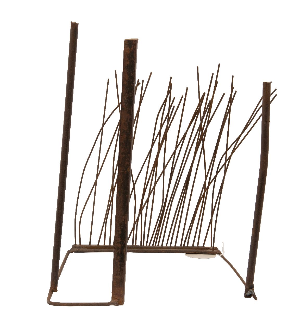 Vries A. de | Auke de Vries | Skulpturen und Objekte zum Verkauf angeboten | Ohne Titel, Eisen 30,0 x 23,5 cm, zu datieren um 1979-1980