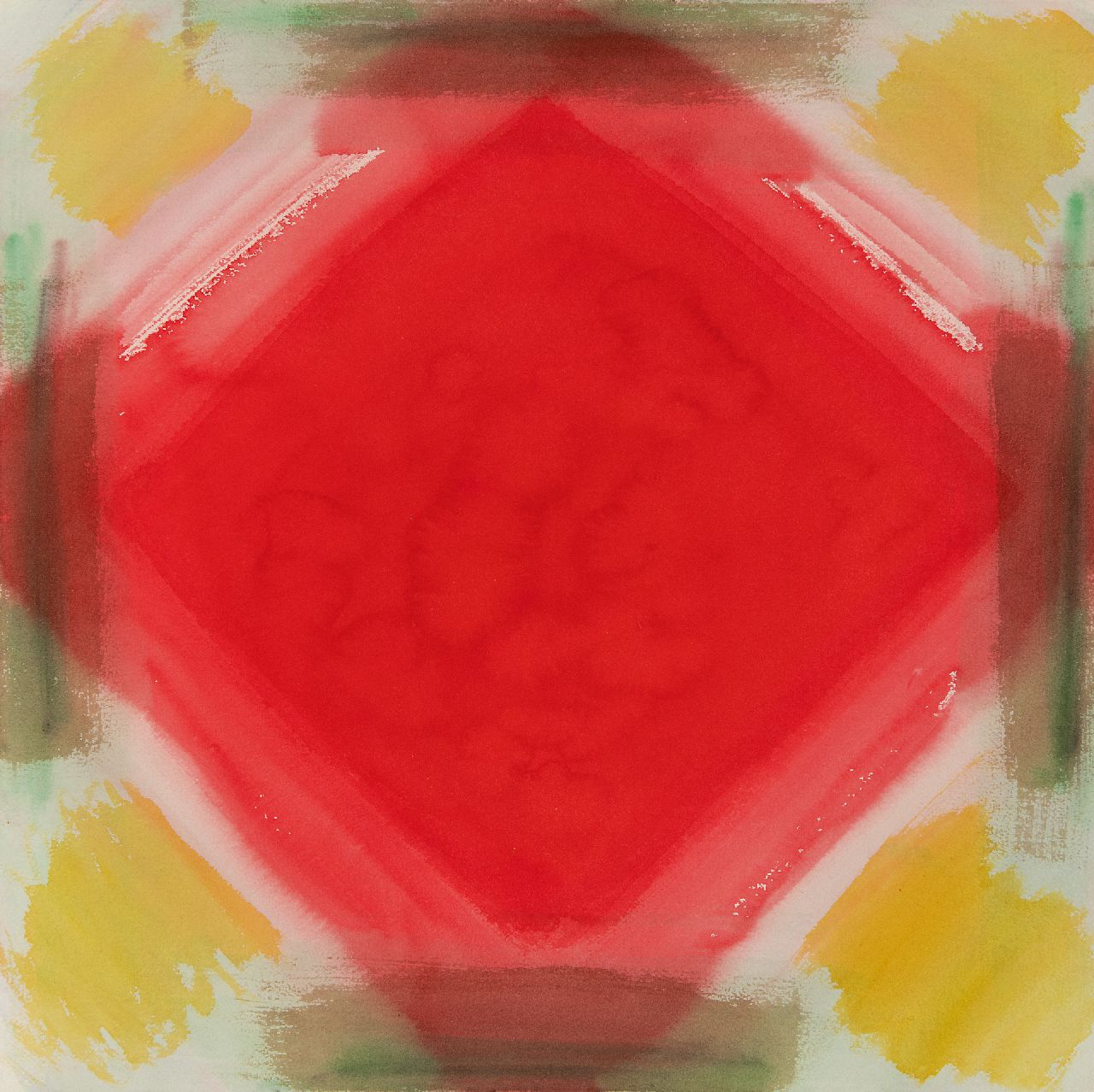 Eric de Nie | Kaleidoscoop, Aquarell auf Papier, 56,5 x 56,5 cm, Unterzeichnet im Verso und zu datieren 1987