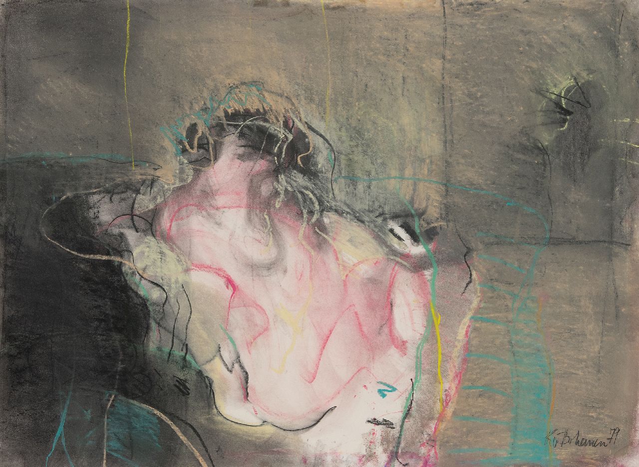 Kees van Bohemen | Ohne Titel, Pastell auf Papier, 55,6 x 75,8 cm, Unterzeichnet u.r. und datiert '79
