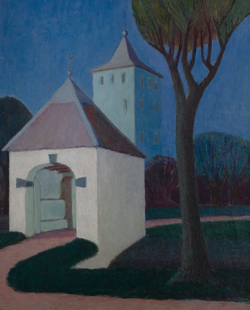 Weijden A.A. van der | 'Adriaan' Antonius van der Weijden | Gemälde zum Verkauf angeboten | Schloss Den Ham in Vleuten, Öl auf Leinwand 65,0 x 54,0 cm, Unterzeichnet u.r.