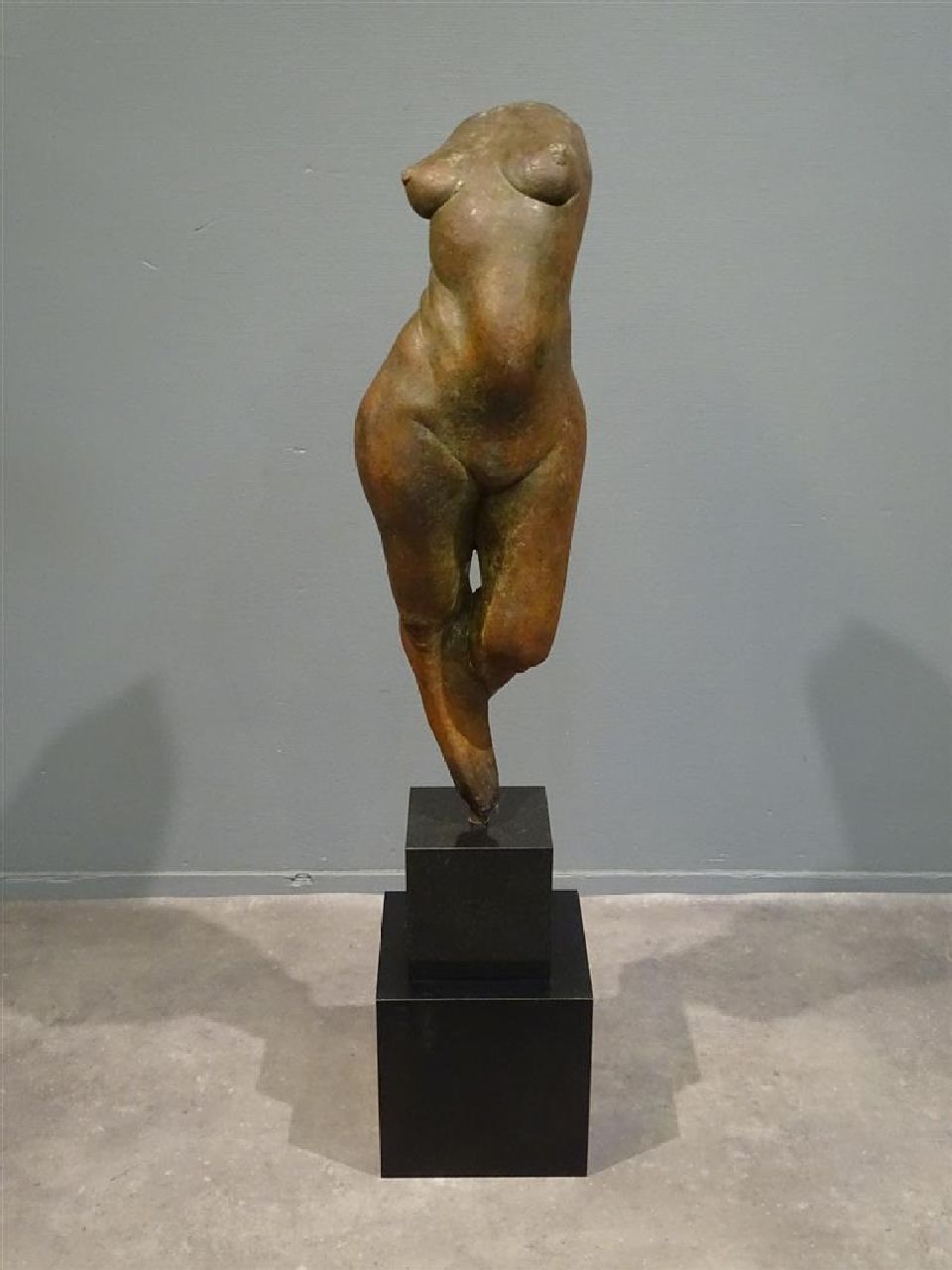 Jos Dirix | x, Bronze, 94,0 cm, gesigneerd op onderrand