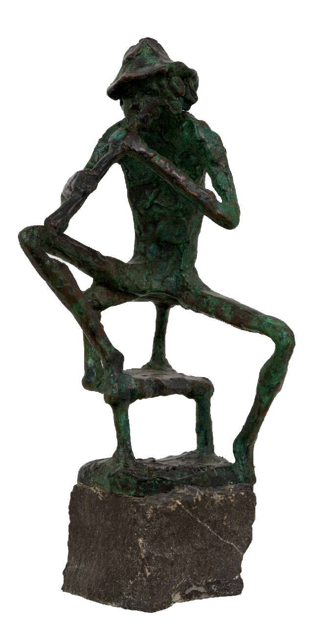Bakker W.F.  | Willem Frederik 'Jits' Bakker | Skulpturen und Objekte zum Verkauf angeboten | x, Bronze 28,0 cm, Unterzeichnet auf dem Sockel