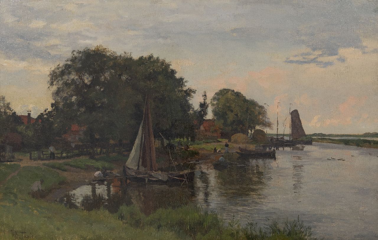Tholen W.B.  | Willem Bastiaan Tholen | Gemälde zum Verkauf angeboten | x, Öl auf Leinwand 40,0 x 62,0 cm, Unterzeichnet u.l.