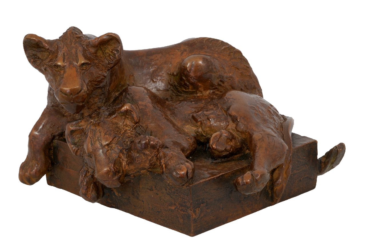 Heyster H.  | Hetty Heyster | Skulpturen und Objekte zum Verkauf angeboten | x, Bronze 11,5 cm, gesigneerd met mon