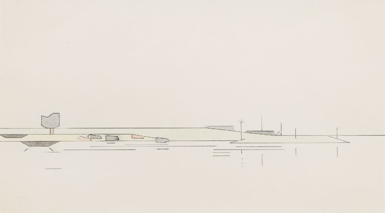 Valk H.J. | 'Hendrik' Jacobus Valk | Aquarelle und Zeichnungen zum Verkauf angeboten | x, Farbbleistift auf Papier 18,0 x 29,0 cm Valk H.J. | 'Hendrik' Jacobus Valk | Aquarelle und Zeichnungen zum Verkauf angeboten | x, Farbbleistift auf Papier 18,0 x 29,0 cm