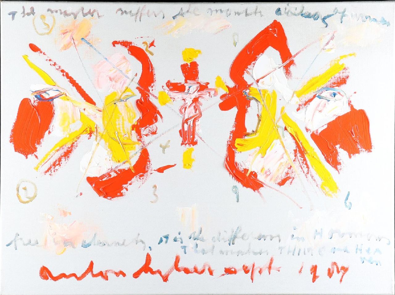 Heyboer A.  | Anton Heyboer | Gemälde zum Verkauf angeboten | Beratung, Acryl auf Leinwand 60,0 x 80,2 cm, Unterzeichnet u.m. und datiert 1987