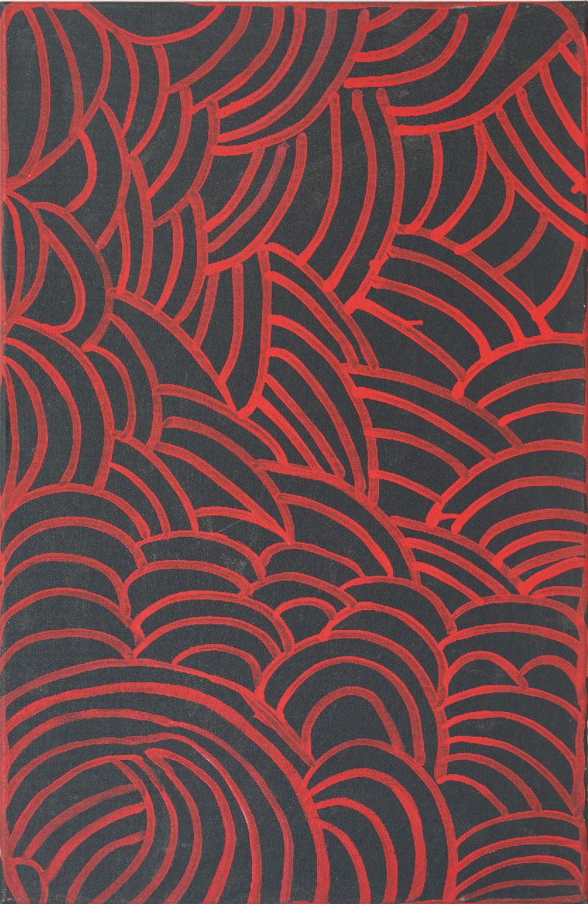 Patyarre G.T.  | Gloria Tamerre Patyarre | Gemälde zum Verkauf angeboten | Ohne Titel, Acryl auf Leinwand 92,3 x 60,0 cm