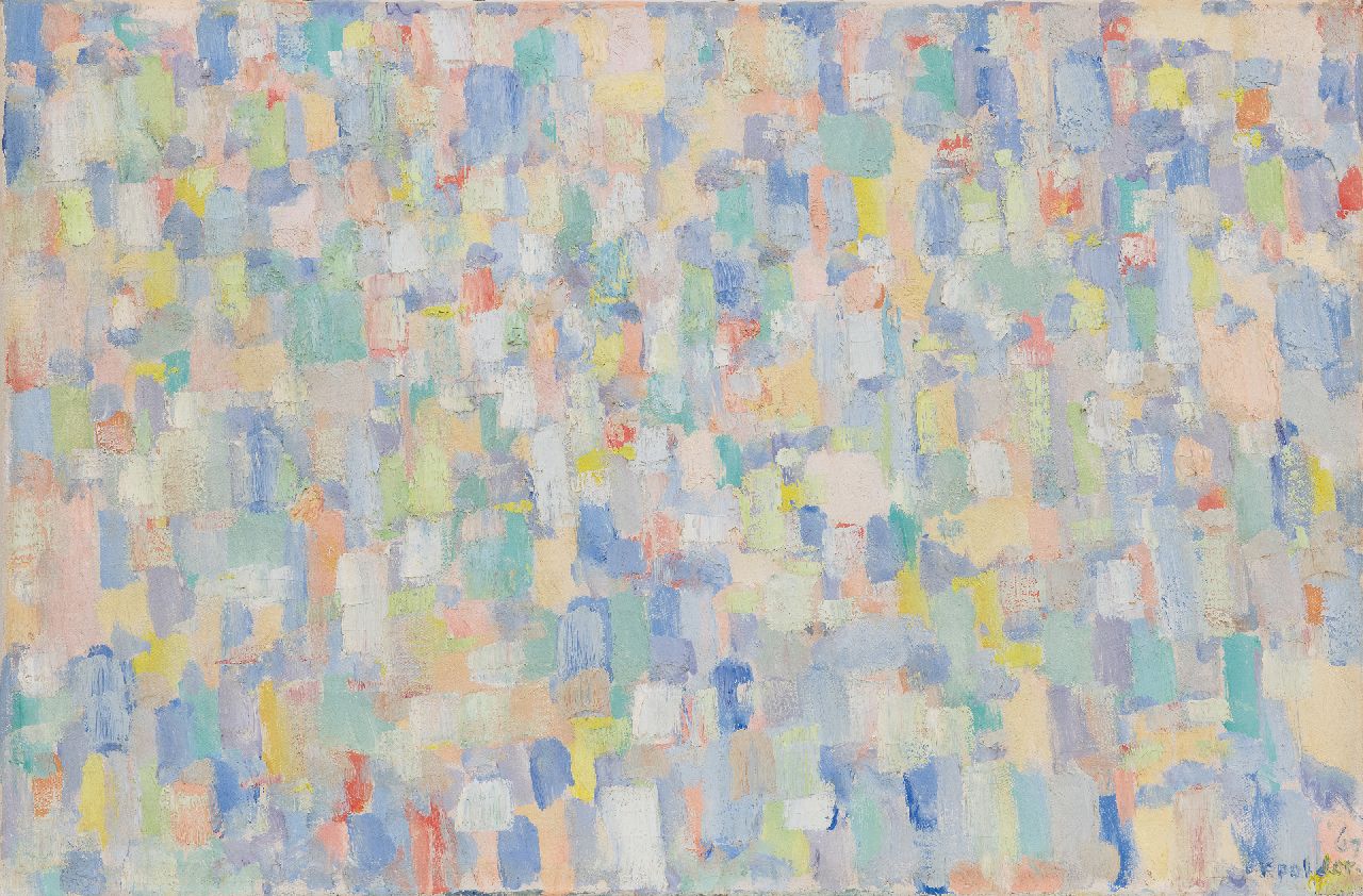 Polder R.C.G.  | Rudolph Christiaan Gerrit 'Rudi' Polder | Gemälde zum Verkauf angeboten | Untitled, Öl auf Leinwand 60,9 x 92,0 cm, Unterzeichnet u.r. und datiert '67