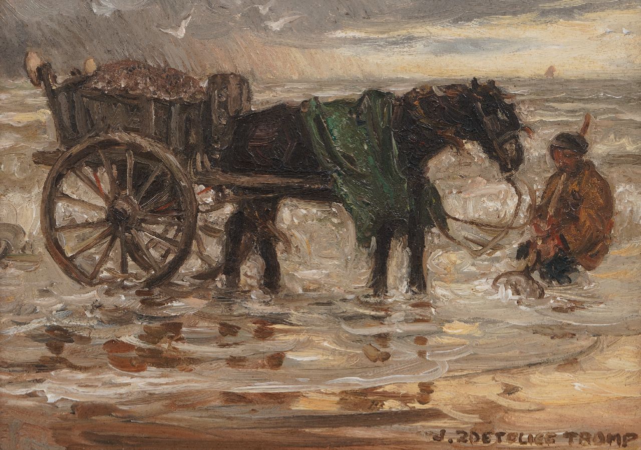 Zoetelief Tromp J.  | Johannes 'Jan' Zoetelief Tromp | Gemälde zum Verkauf angeboten | x, Öl auf Leinwand 18,0 x 25,8 cm, Unterzeichnet u.r.