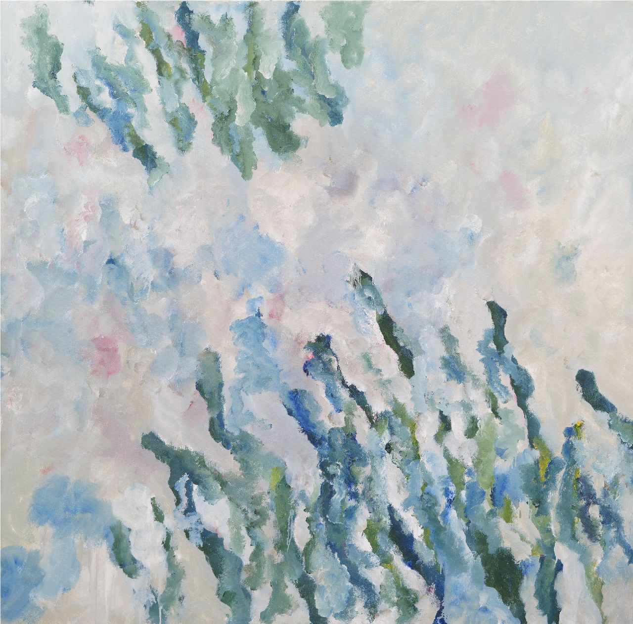 Armando   | Armando | Gemälde zum Verkauf angeboten | Gestrüpp, Öl auf Leinwand 150,2 x 150,1 cm, Unterzeichnet auf dem Keilrahmen und datiert 28-2-07 auf dem Keilrahmen