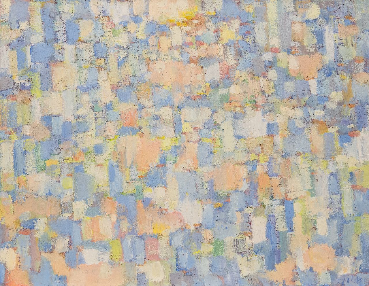 Polder R.C.G. | Rudolph Christiaan Gerrit 'Rudi' Polder | Gemälde zum Verkauf angeboten | Ohne titel, Öl auf Leinwand 70,4 x 90,2 cm, Unterzeichnet u.r. und ca 1967 Polder R.C.G. | Rudolph Christiaan Gerrit 'Rudi' Polder | Gemälde zum Verkauf angeboten | Ohne titel, Öl auf Leinwand 70,4 x 90,2 cm, Unterzeichnet u.r. und ca 1967