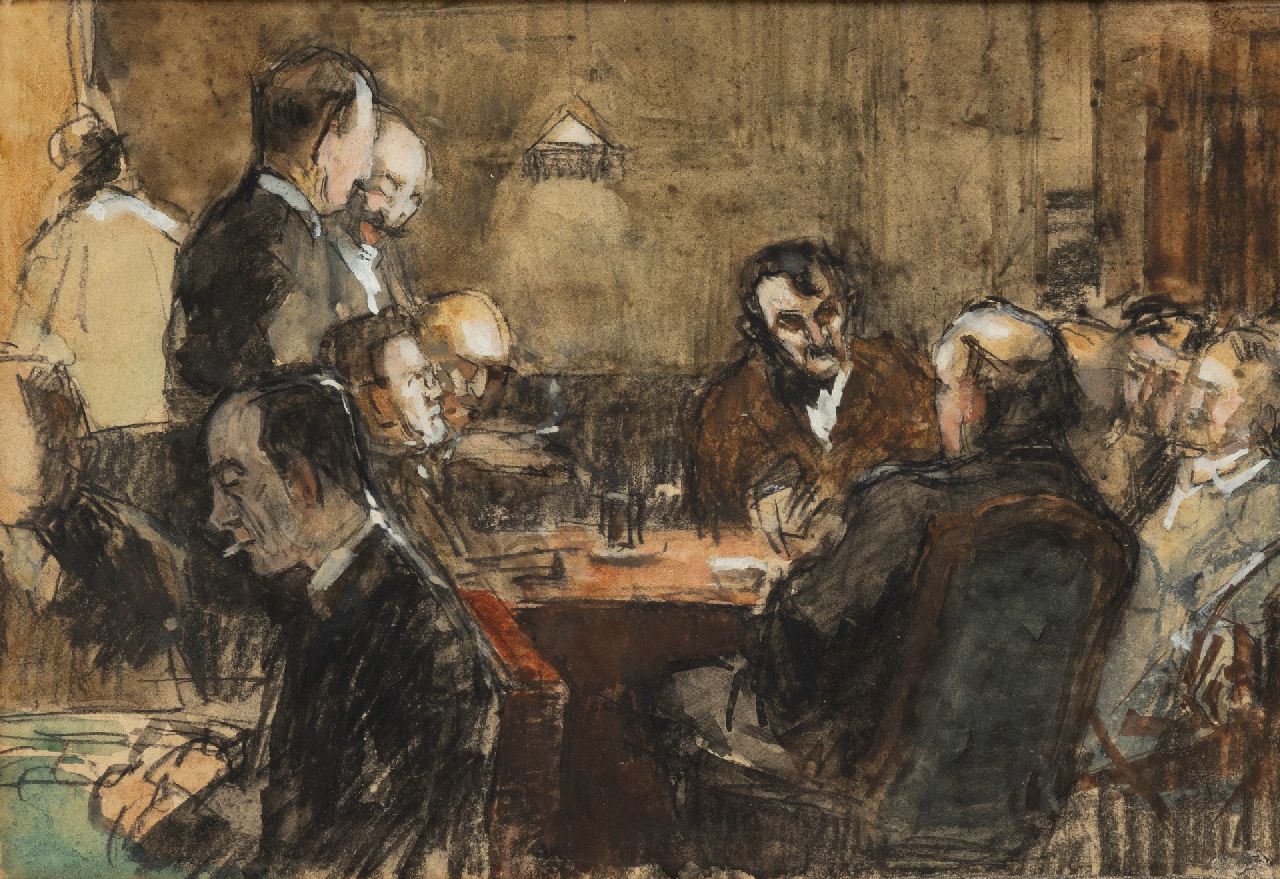 Arntzenius P.F.N.J.  | Pieter Florentius Nicolaas Jacobus 'Floris' Arntzenius |  zum Verkauf angeboten | x, watercolour and pencil on paper 16,0 x 23,0 cm