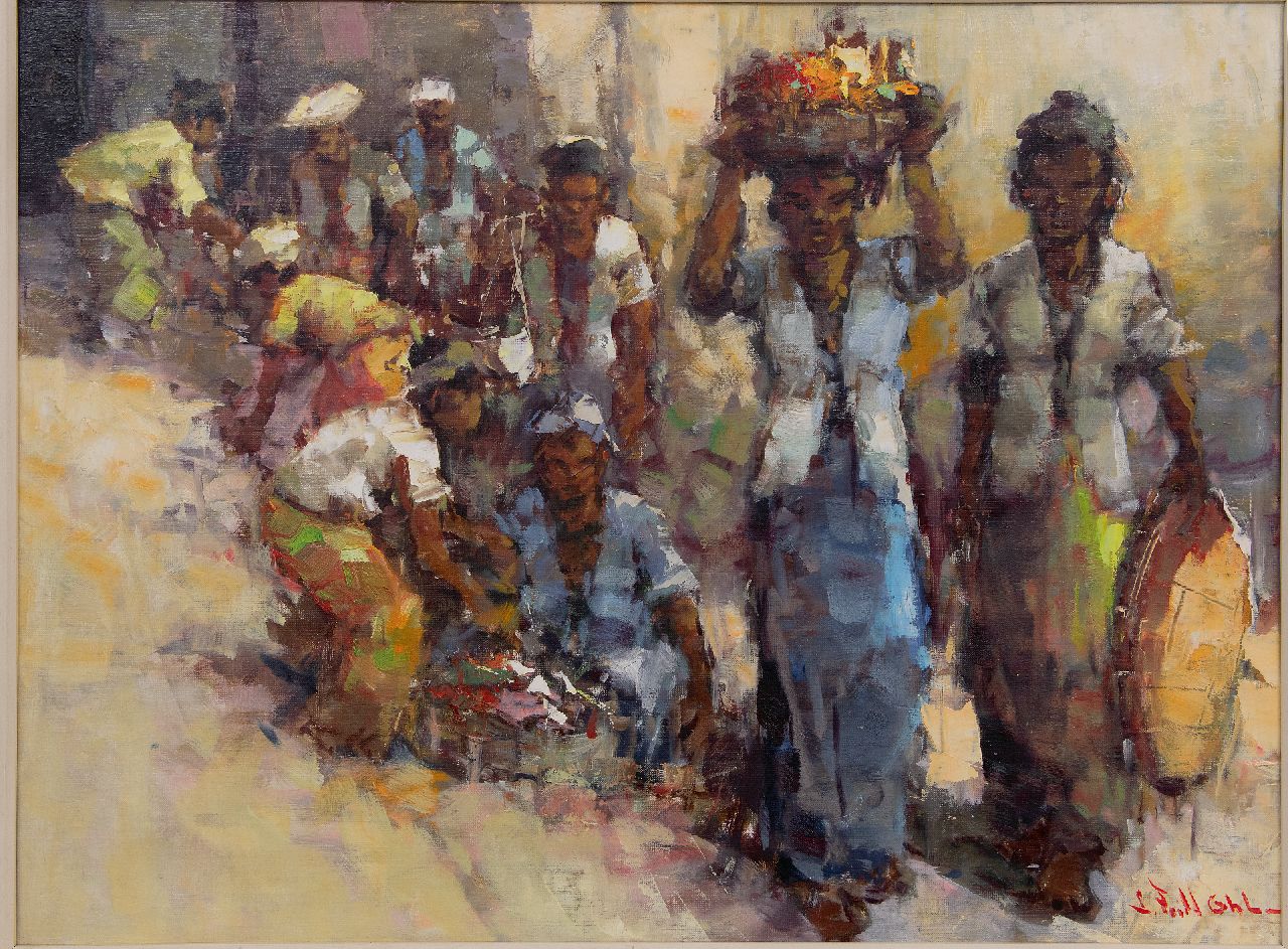 Ohl L.F. | Lucien 'Frits' Ohl | Gemälde zum Verkauf angeboten | Elegante frauen, Öl auf Leinwand 60,0 x 80,5 cm, Unterzeichnet r.u. Ohl L.F. | Lucien 'Frits' Ohl | Gemälde zum Verkauf angeboten | Elegante frauen, Öl auf Leinwand 60,0 x 80,5 cm, Unterzeichnet r.u.