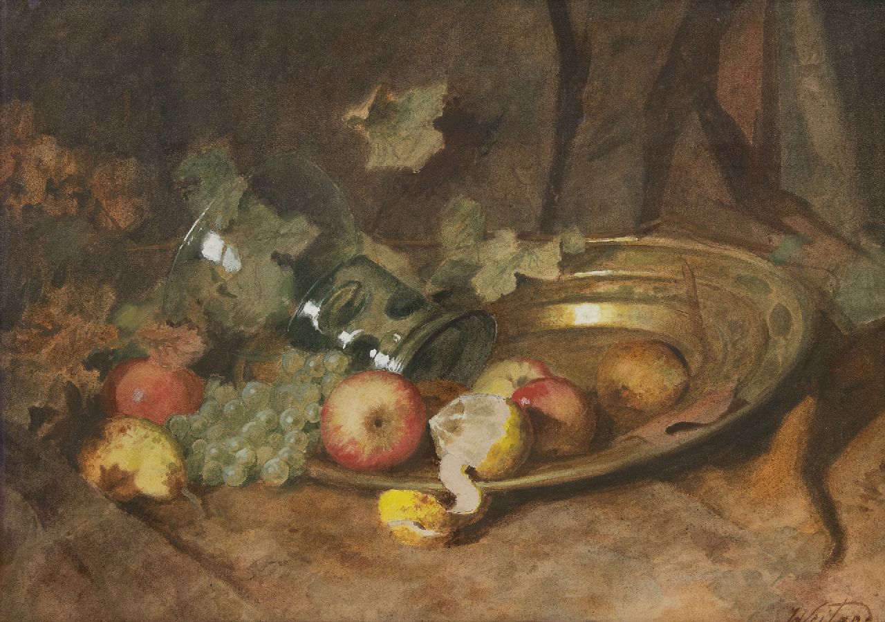 Weiland J.  | Johannes Weiland | Aquarelle und Zeichnungen zum Verkauf angeboten | x, Aquarell auf Papier 70,0 x 50,0 cm, Unterzeichnet u.r.