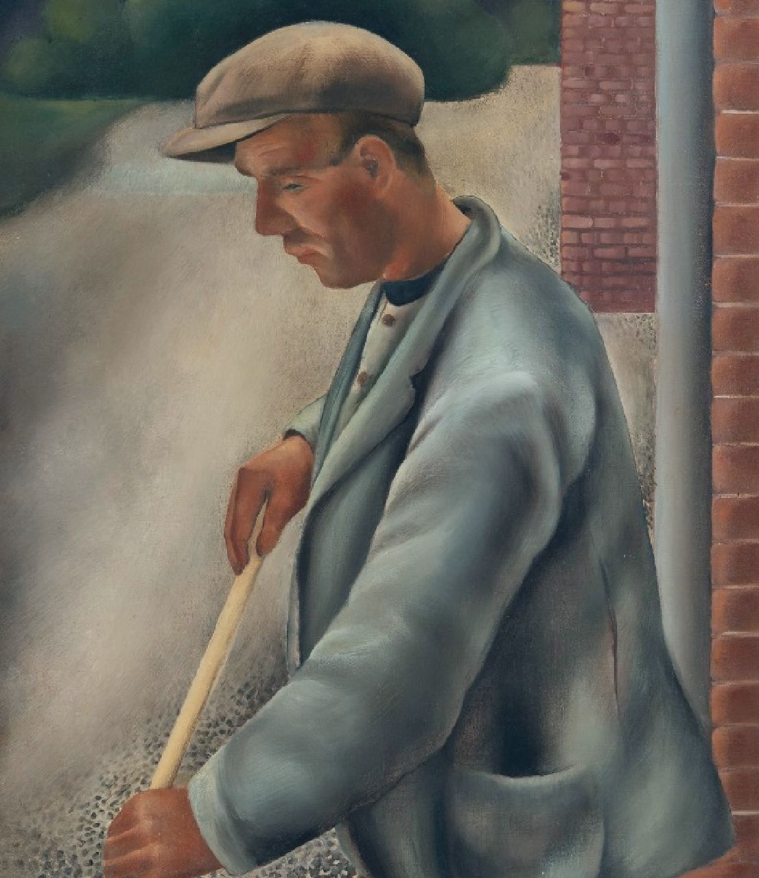 Moolhuizen J.J.  | Jan Jurriën Moolhuizen | Gemälde zum Verkauf angeboten | x, Öl auf Leinwand 90,5 x 75,5 cm, Unterzeichnet u.r.