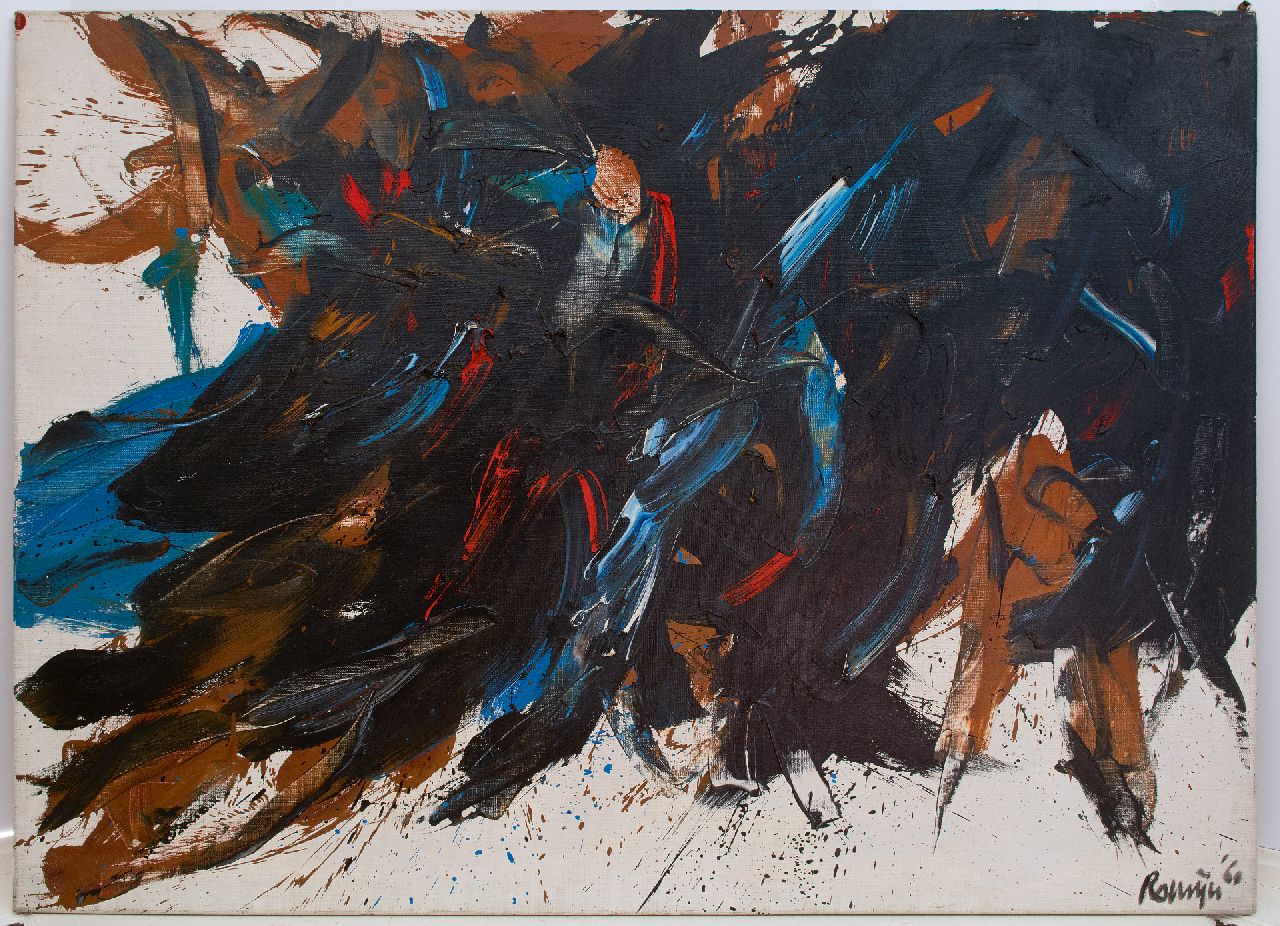Romijn G.A.M.  | Gustavus Adrianus Maria 'Gust' Romijn | Gemälde zum Verkauf angeboten | x, Öl auf Leinwand 110,0 x 150,0 cm, Unterzeichnet u.R. und datiert 1960