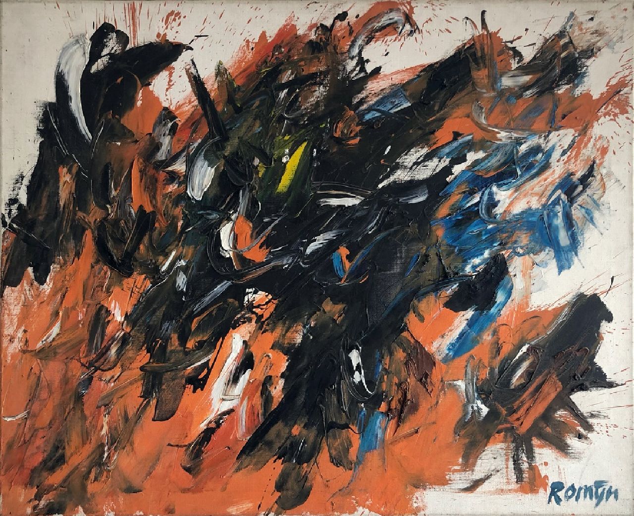 Romijn G.A.M.  | Gustavus Adrianus Maria 'Gust' Romijn | Gemälde zum Verkauf angeboten | x, Öl auf Leinwand 90,0 x 110,0 cm, Unterzeichnet u.r.