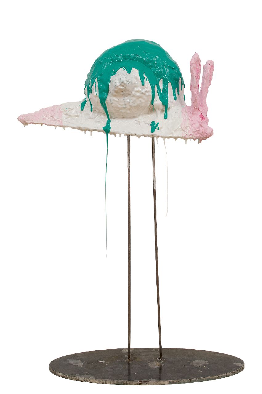 Blaaker C.H.  | Carlos Henny Blaaker |  zum Verkauf angeboten | Schnecke, synthetic resin 24,0 x 47,0 cm