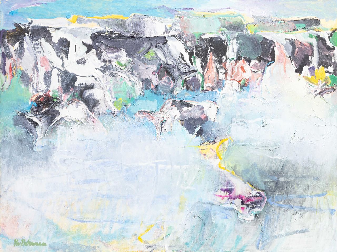 Bohemen C.B. van | Cornelis Bernardus 'Kees' van Bohemen | Gemälde zum Verkauf angeboten | x, Öl auf Leinwand 150,0 x 200,0 cm, Unterzeichnet u.R.