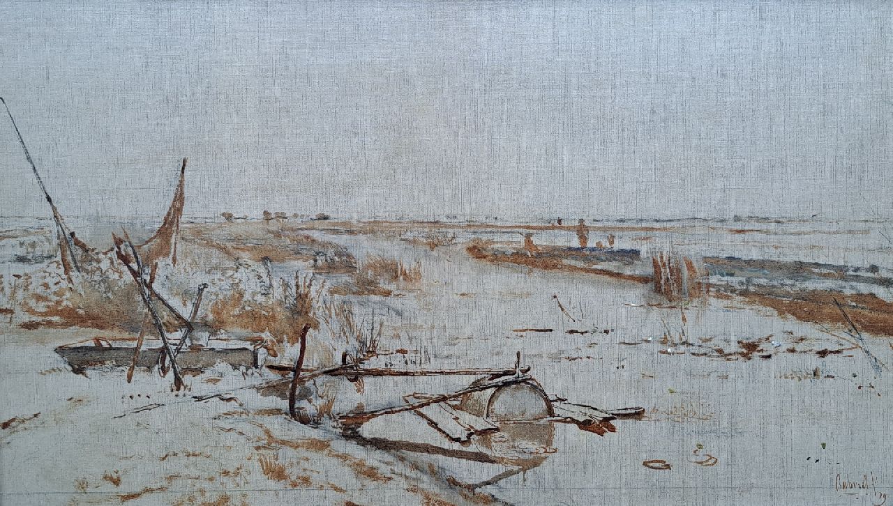 Gabriel P.J.C.  | Paul Joseph Constantin 'Constan(t)' Gabriel | Gemälde zum Verkauf angeboten | x, Öl auf Holz 40,0 x 60,0 cm, Unterzeichnet u.r.