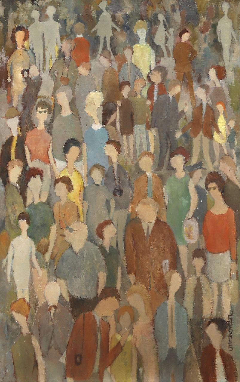 Vries J. de | Jannes de Vries | Gemälde zum Verkauf angeboten | x, Öl auf Leinwand 65,0 x 40,0 cm, Unterzeichnet u.r.