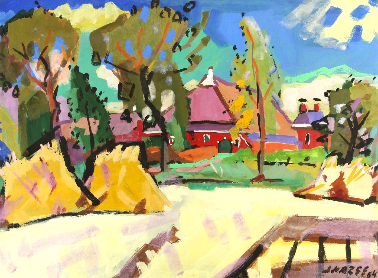 Jan van der Zee | x, Gouache auf Papier, 54,0 x 74,0 cm, Unterzeichnet u.R. und datiert '54 Jan van der Zee | x, Gouache auf Papier, 54,0 x 74,0 cm, Unterzeichnet u.R. und datiert '54