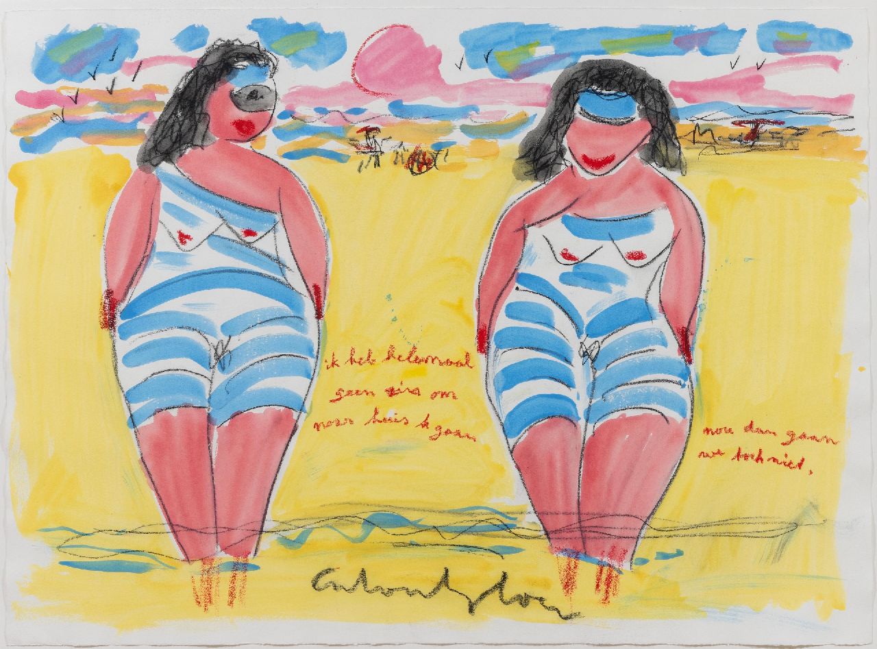 Heyboer A. | Anton Heyboer | Aquarelle und Zeichnungen zum Verkauf angeboten | x, Pastell und Aquarell auf Papier 78,0 x 106,0 cm, Unterzeichnet u.M. Heyboer A. | Anton Heyboer | Aquarelle und Zeichnungen zum Verkauf angeboten | x, Pastell und Aquarell auf Papier 78,0 x 106,0 cm, Unterzeichnet u.M.