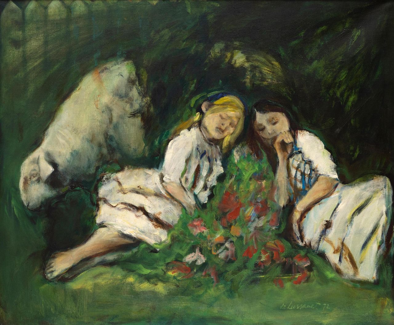 Lussanet P. de | Paul de Lussanet | Gemälde zum Verkauf angeboten | x, Öl auf Leinwand 100,0 x 120,0 cm, Unterzeichnet u.R. und datiert '72 Lussanet P. de | Paul de Lussanet | Gemälde zum Verkauf angeboten | x, Öl auf Leinwand 100,0 x 120,0 cm, Unterzeichnet u.R. und datiert '72