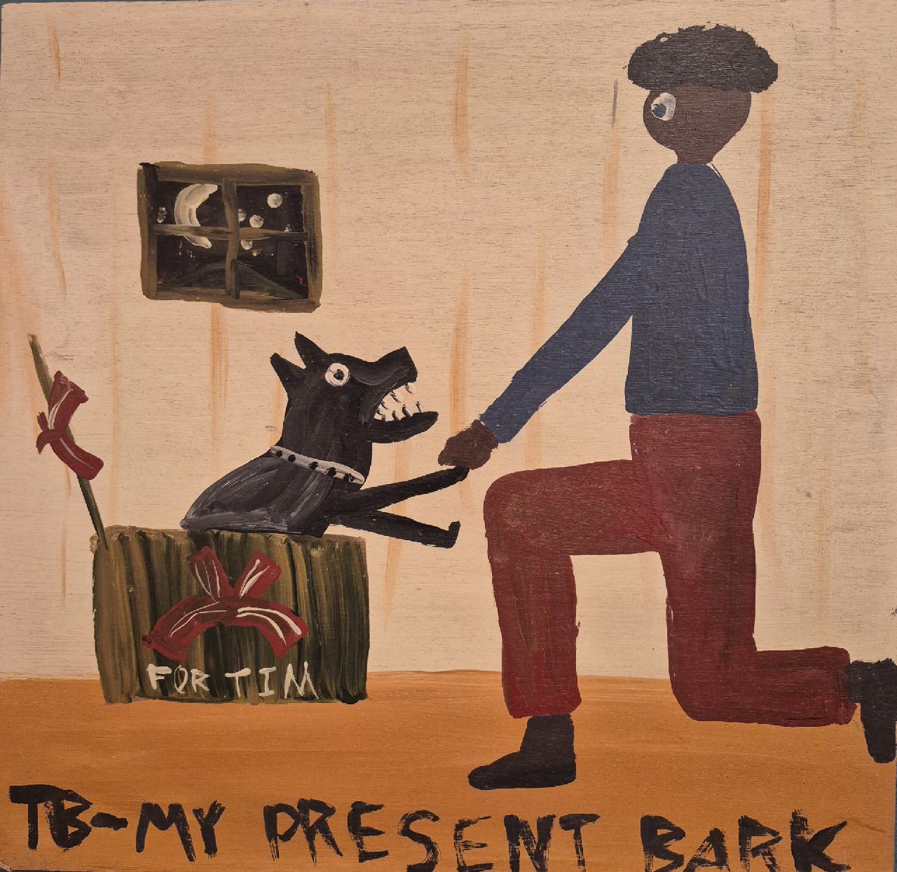 Brown T. | Timothy 'Tim' Brown | Gemälde zum Verkauf angeboten | My present bark, Öl auf Holz 37,6 x 38,8 cm, Unterzeichnet u.l. Brown T. | Timothy 'Tim' Brown | Gemälde zum Verkauf angeboten | My present bark, Öl auf Holz 37,6 x 38,8 cm, Unterzeichnet u.l.