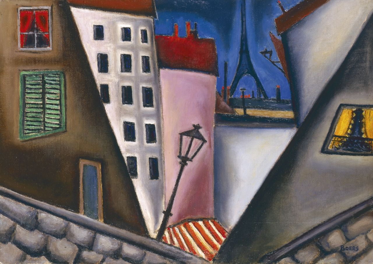 Boers F.H.  | 'Frans' Henri Boers, Paris, Öl auf Leinwand 45,8 x 65,3 cm, signed l.r. und dated 1932