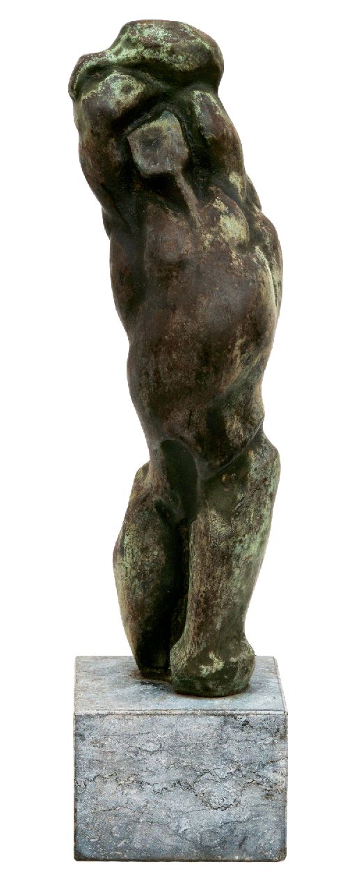 Jean Houben | Männlicher Akt, Bronze, 29,0 cm